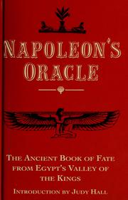 Cover of: Napoleon's oracle: the ancient book of fate from Egypt's Valley of the Kings
