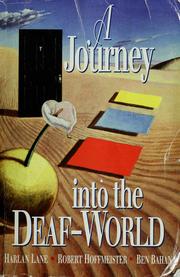 Cover of: A journey into the deaf-world by Harlan L. Lane