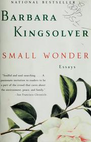 Cover of: Small wonder by Barbara Kingsolver