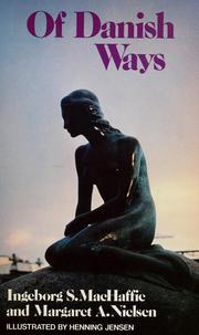 Cover of: Of Danish ways by Ingeborg S. MacHaffie