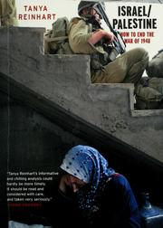 Cover of: Israel/Palestine by Tanya Reinhart