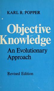 Cover of: Objective Knowledge: An Evolutionary Approach