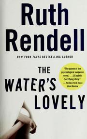 Cover of: The water's lovely by Ruth Rendell