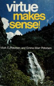 Cover of: Virtue makes sense!