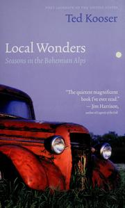 Cover of: Local wonders by Ted Kooser
