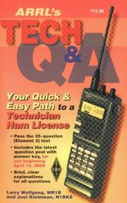 Cover of: The ARRL's tech Q&A by Larry D. Wolfgang