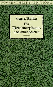 Cover of: The metamorphosis and other stories by Franz Kafka