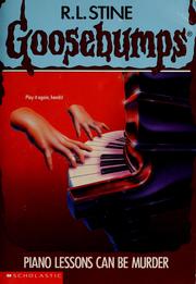 Cover of: Piano Lessons Can Be Murder | R. L. Stine