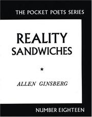 Cover of: Reality Sandwiches, 1953-1960 (Pocket Poets Series, No. 18) | Allen Ginsberg