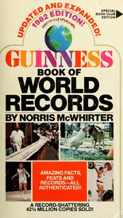 Cover of: Guinness by Norris Dewar McWhirter