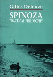 Cover of: Spinoza, practical philosophy by Gilles Deleuze