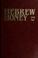 Cover of: Hebrew honey