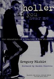 Cover of: Holler If You Hear Me by Gregory Michie