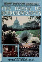 Cover of: The House of Representatives by Bruce A. Ragsdale