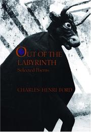 Cover of: Out of the labyrinth: selected poems