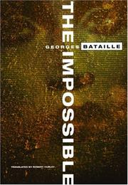 Cover of: The impossible by Georges Bataille