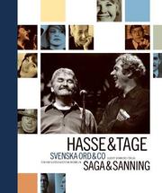 Hasse & Tage by Staffan Schöier, Stefan Wermelin