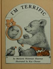 Cover of: I'm terrific by Marjorie Weinman Sharmat