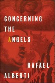 Cover of: Concerning the angels by Rafael Alberti
