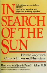 Cover of: In search of the sun: a woman's courageous victory over lupus