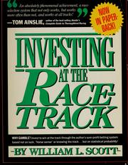 Cover of: Investing at the racetrack
