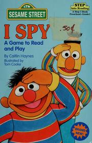 Cover of: I spy | Caitlin Haynes