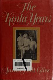 Cover of: The Kinta years.