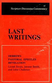 Cover of: Last Writings