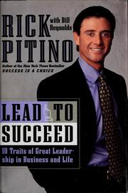 Cover of: Lead to Succeed by Rick Pitino