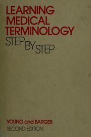 Cover of: Learning medical terminology step by step