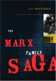 Cover of: The Marx family saga by Goytisolo, Juan.