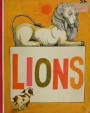 Cover of: Lions by William K. Durr