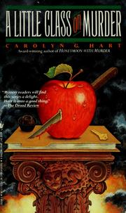 Cover of: A little class on murder by Carolyn G. Hart