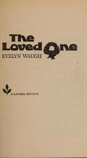 Cover of: The loved one