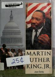 Cover of: Martin Luther King, Jr. by Jean Darby