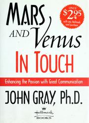 Cover of: Mars and venus in touch