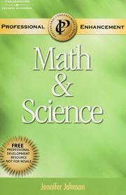 Cover of: Math and science activities by Jennifer M. Johnson