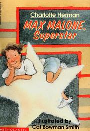 Cover of: Max Malone, superstar