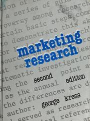 Cover of: Marketing research | George Kress