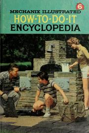 Cover of: Mechanix Illustrated How-to-do-it Encyclopedia Vol 6