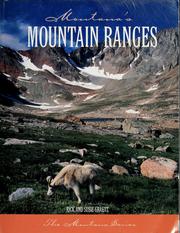 Cover of: Montana's mountain ranges