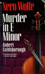 Cover of: Murder in E minor