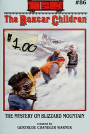 Cover of: The Mystery on Blizzard Mountain