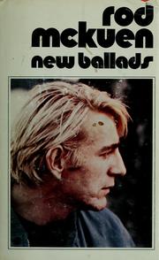 Cover of: New ballads by Rod McKuen