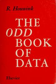 Cover of: The odd book of data by Houwink, R.