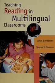 Cover of: Teaching reading in multilingual classrooms