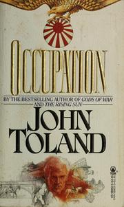 Cover of: Occupation by John Willard Toland