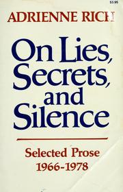 Cover of On lies, secrets, and silence