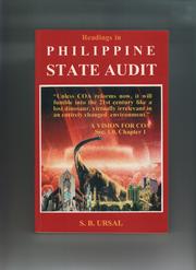 Cover of: Readings in Philippine state audit.