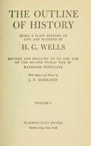 Cover of: The outline of history by H.G. Wells